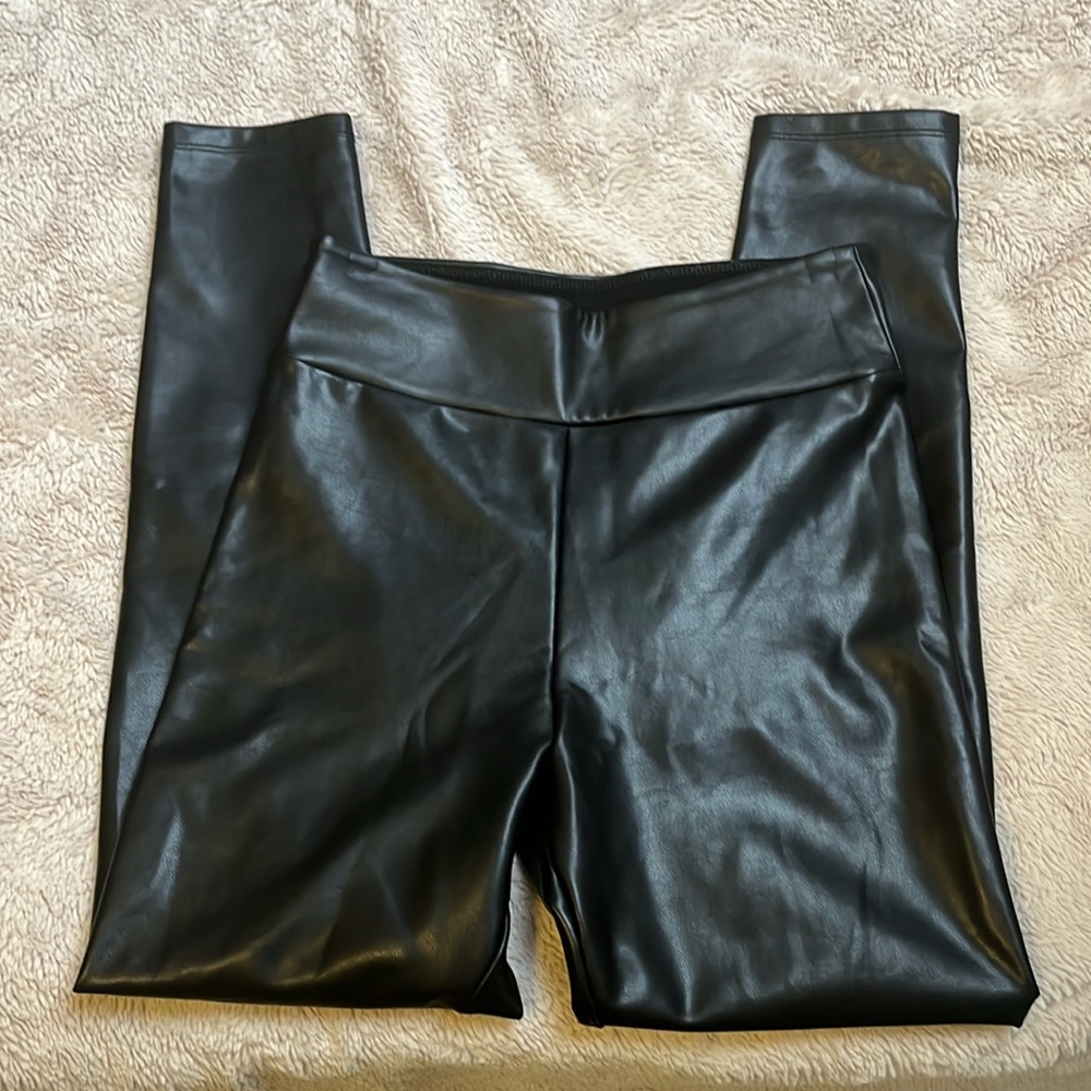 Abercrombie & Fitch Faux Leather Leggings